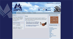 Desktop Screenshot of amifer.com.br